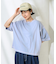 ＜接触冷感＞メランジビッグショートTシャツ