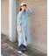 インド カラー加工 シャツワンピース