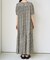 花柄 マキシ 半袖 ワンピース【限定展開】