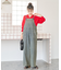 紐 デニム サロペット【限定展開】