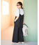 紐 デニム サロペット【限定展開】