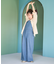 紐 デニム サロペット【限定展開】