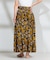 インド バティック調巻きスカート