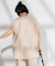リネンブレンド スキッパーブラウス＜セットアップ対応＞