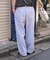<接触冷感> サマー ボンディング カーブワイドパンツ