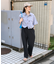 <接触冷感> サマー ボンディング カーブワイドパンツ