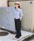 <接触冷感> サマー ボンディング カーブワイドパンツ