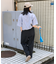 <接触冷感> サマー ボンディング カーブワイドパンツ