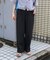 <接触冷感> サマー ボンディング カーブワイドパンツ