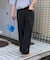 <接触冷感> サマー ボンディング カーブワイドパンツ
