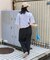 <接触冷感> サマー ボンディング カーブワイドパンツ