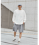 サマーニット リラックスフィット ウェービング イージーショーツ