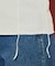 変形ワッフル 半袖ヘンリーネック Tシャツ