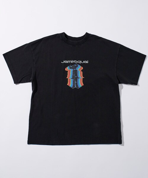 EXCLUSIVE】 Jamiroquai ジャミロクワイ フロントプリント ショート