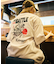 牛カツ京都勝牛×FREAK'S STORE 別注 ビッグシルエット バックプリント Tシャツ / JAPAN ART 【限定展開】