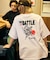 牛カツ京都勝牛×FREAK'S STORE 別注 ビッグシルエット バックプリント Tシャツ / JAPAN ART 【限定展開】
