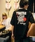 牛カツ京都勝牛×FREAK'S STORE 別注 ビッグシルエット バックプリント Tシャツ / JAPAN ART 【限定展開】