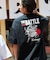 牛カツ京都勝牛×FREAK'S STORE 別注 ビッグシルエット バックプリント Tシャツ / JAPAN ART 【限定展開】