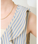 ストライプフリルベスト