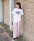 箔フォト WOMAN Tシャツ
