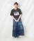 箔フォト WOMAN Tシャツ
