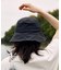 【Beach & Festival】2way UV 撥水ナイロン 紐付きサファリハット