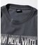 ビッグシルエット ピグメントダイ クラックプリント クルーネックTシャツ / HEAVY METAL COFFEE 【限定展開】