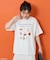 miffy フードプリントTシャツ