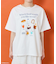 miffy フードプリントTシャツ