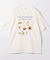 miffy フードプリントTシャツ