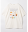 miffy フードプリントTシャツ