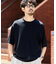SUPER ICE クルーネック ニットTシャツ 【接触冷感】