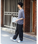 SUPER ICE クルーネック ニットTシャツ 【接触冷感】