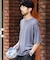 SUPER ICE クルーネック ニットTシャツ 【接触冷感】