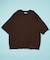SUPER ICE クルーネック ニットTシャツ 【接触冷感】