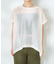 フレンチスリーブ シアーTシャツ ブラウス