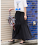 <接触冷感> SUMMERCOOL ティアードスカート