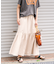 <接触冷感> SUMMERCOOL ティアードスカート
