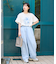 flower painting Tシャツ