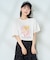 flower painting Tシャツ