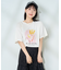 flower painting Tシャツ