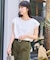 ノースリーブ ロゴTシャツ