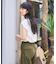 ノースリーブ ロゴTシャツ