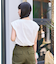 ノースリーブ ロゴTシャツ