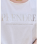 ノースリーブ ロゴTシャツ