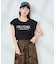 ノースリーブ ロゴTシャツ