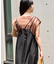 <接触冷感>SUMMERCOOL バックリボン キャミソールワンピース