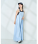 <接触冷感>SUMMERCOOL バックリボン キャミソールワンピース