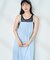 <接触冷感>SUMMERCOOL バックリボン キャミソールワンピース