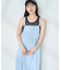 <接触冷感>SUMMERCOOL バックリボン キャミソールワンピース